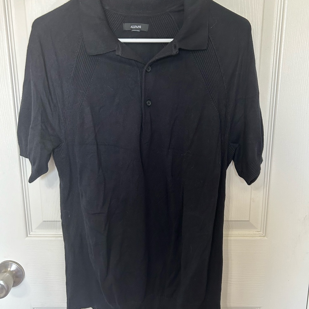 Alfani Men's Dark Polo Shirt